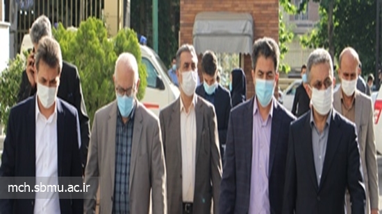 بازدید معاون درمان وزیر بهداشت از بیمارستان کودکان مفید
